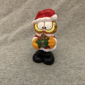 Vintage Garfield Santa Claus Figure Jim Davis 1996